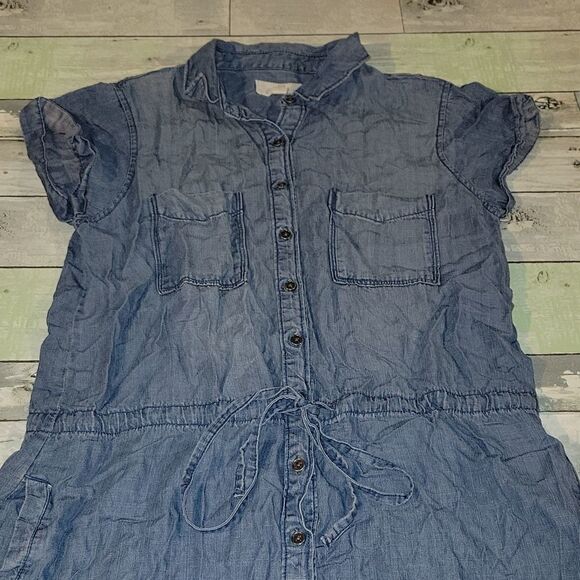 Thread + Supply Denim Dress sz Medium - Picture 2 of 4